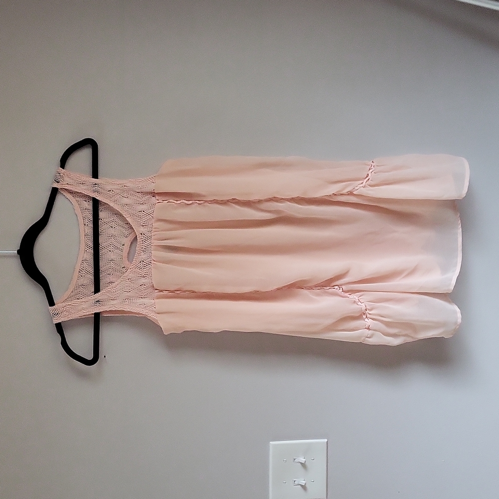 Sequin  Hearts 💕 Babydoll dress size small